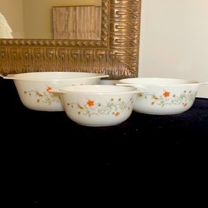 Vintage Pyrex Spring Garden Emily pattern